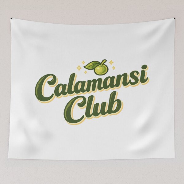 Item preview, Calamansi Club | Minimal Citrus Text Design | Fruit Aesthetic designed and sold by pick-o-print.