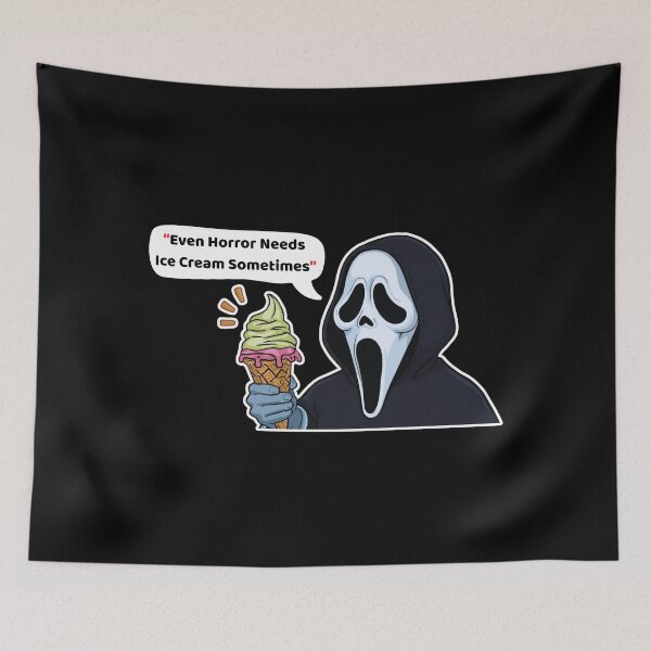 Item preview, Even Horror Needs Ice Cream Sometimes designed and sold by ShadyArfaa.