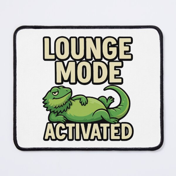 Item preview, Lounge Mode Activated | Relaxed Lizard Funny Design designed and sold by storelibertys.