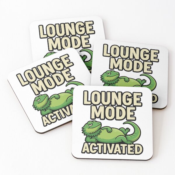 Item preview, Lounge Mode Activated | Relaxed Lizard Funny Design designed and sold by storelibertys.