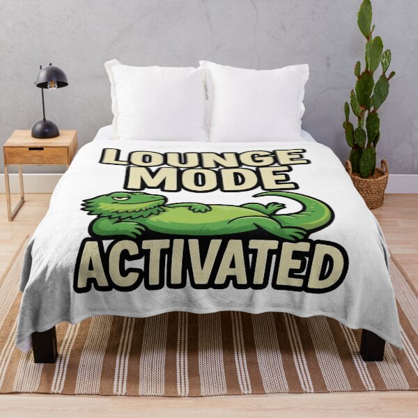 Item preview, Lounge Mode Activated | Relaxed Lizard Funny Design designed and sold by storelibertys.