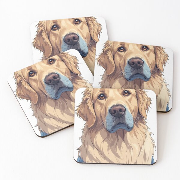Item preview, Golden retriever designed and sold by BigMoodStudio.