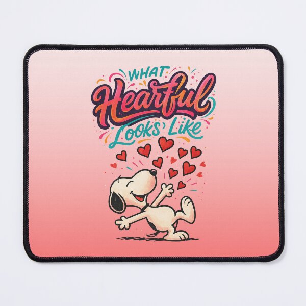 Item preview, What Heartful Looks Like |  Snoopy Valentine  designed and sold by Xpression876.