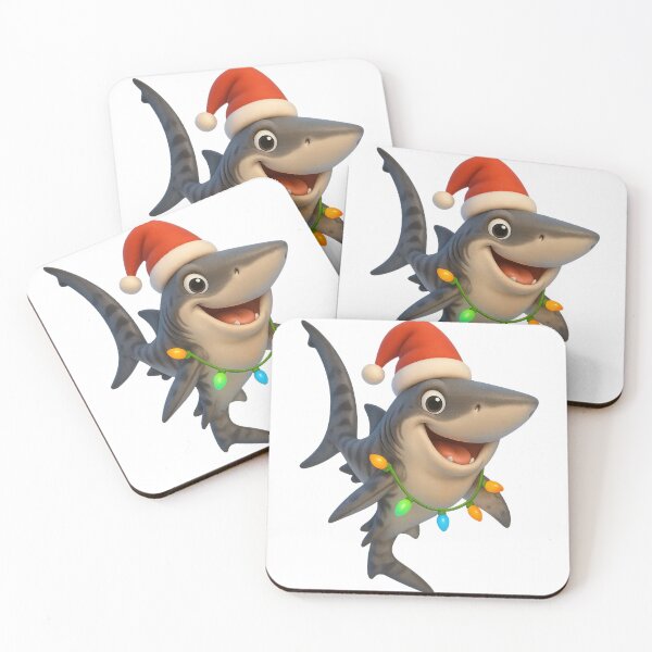 Item preview, Christmas Tiger Shark designed and sold by Sillytoe.