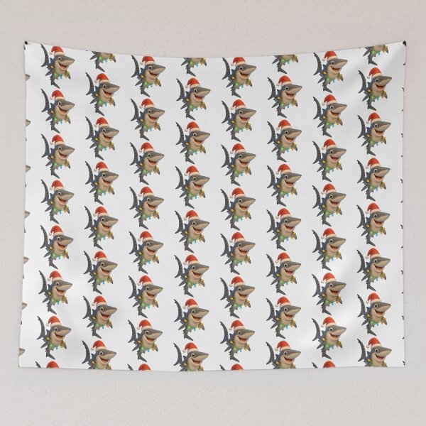 Item preview, Christmas Tiger Shark designed and sold by Sillytoe.