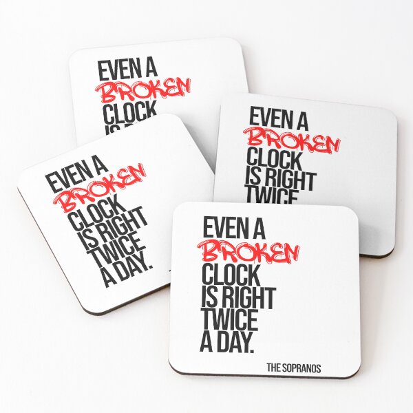 Item preview, The Sopranos Minimalist Quote designed and sold by Enea Kelo.