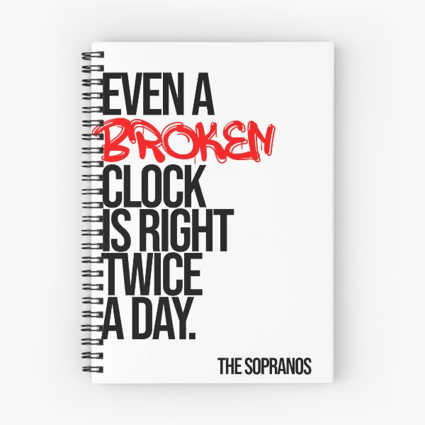 Item preview, The Sopranos Minimalist Quote designed and sold by Enea Kelo.
