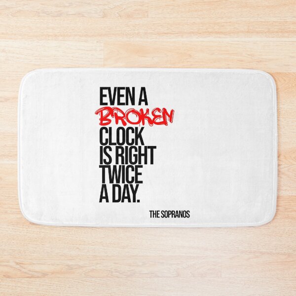 Item preview, The Sopranos Minimalist Quote designed and sold by Enea Kelo.
