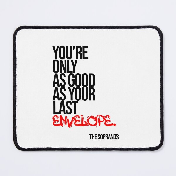 Item preview, The Sopranos Minimalist Quote designed and sold by Enea Kelo.