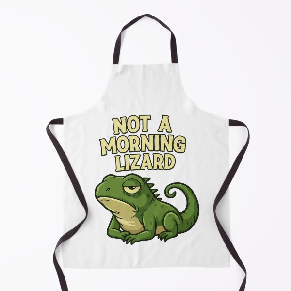 Item preview, Not a Morning Lizard | Funny Grumpy Reptile Design designed and sold by storelibertys.