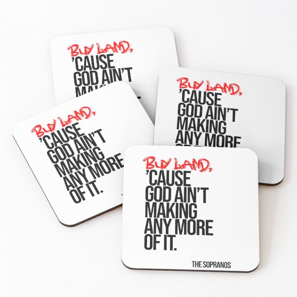 Item preview, The Sopranos Minimalist Quote designed and sold by Enea Kelo.
