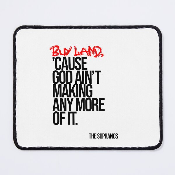 Item preview, The Sopranos Minimalist Quote designed and sold by Enea Kelo.