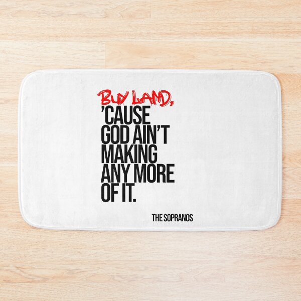 Item preview, The Sopranos Minimalist Quote designed and sold by Enea Kelo.