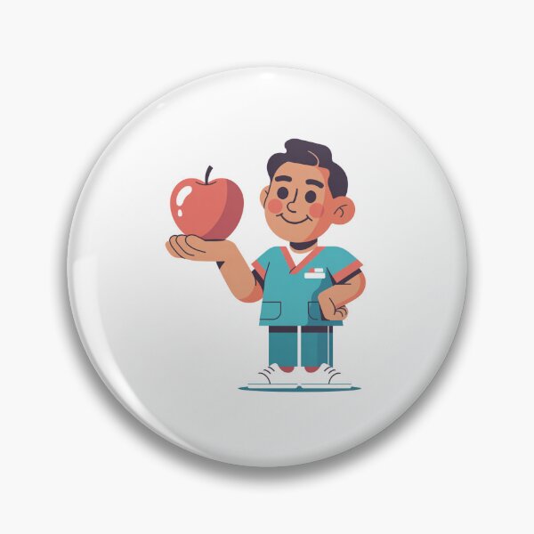 Item preview, Dietitian With Apple designed and sold by McVrax.