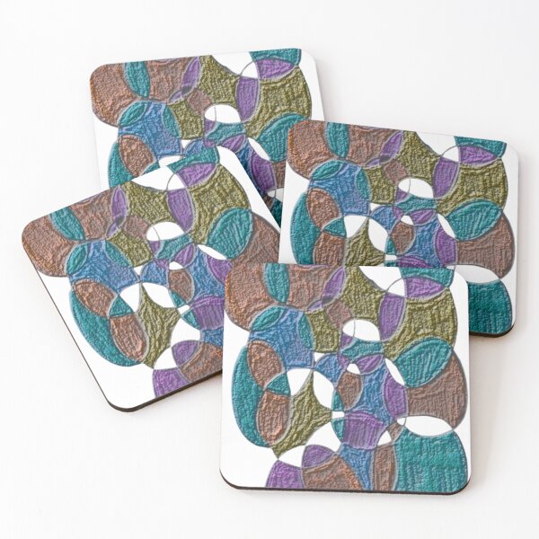 Item preview, Fluorescence Circles at Play Abstract designed and sold by SmashingDeals.