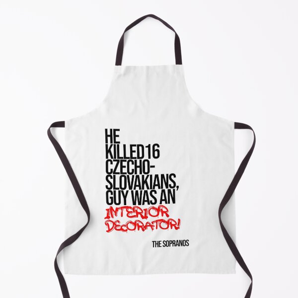 Item preview, He Was An Interior Decorator - The Sopranos Minimalist Quote designed and sold by Enea Kelo.