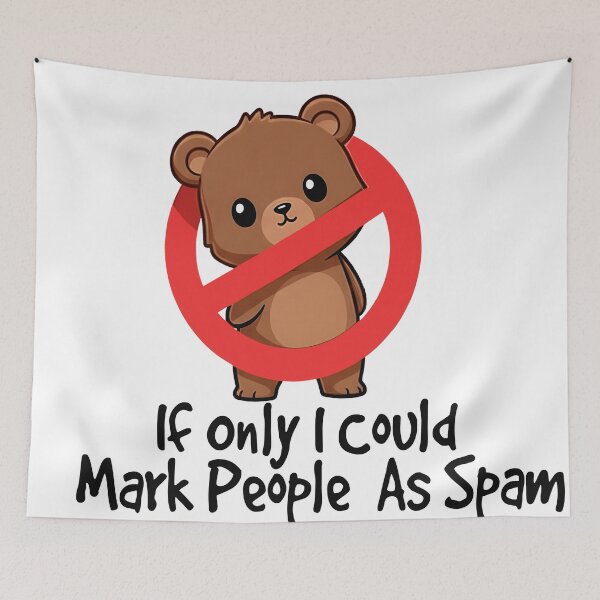 Item preview, I'm marking you as unsubscribed Cute Bear  designed and sold by TeddybearClub.