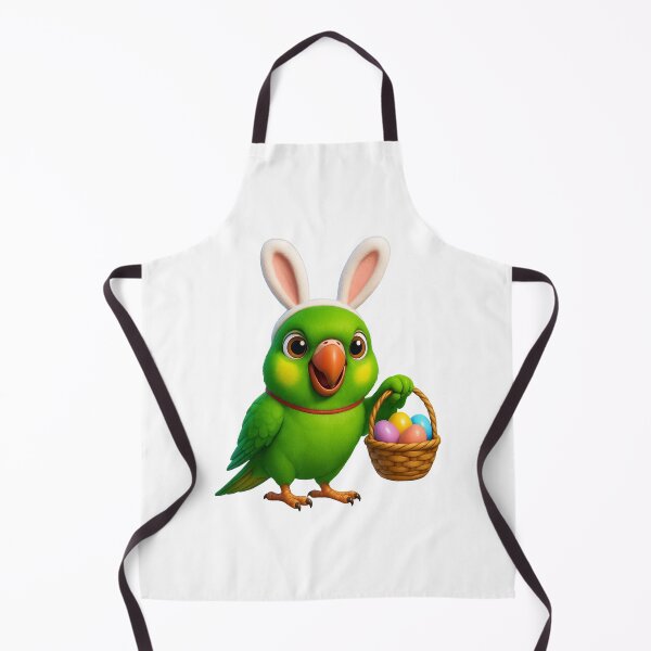 Item preview, Easter Rose Ringed Parakeet designed and sold by Sillytoe.