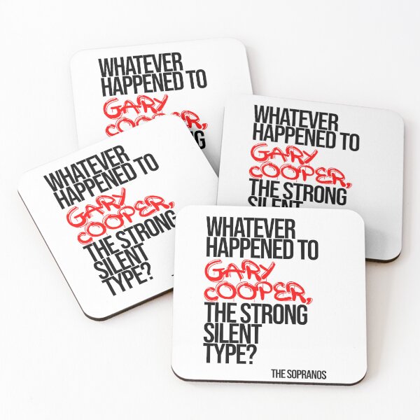 Item preview, The Sopranos Minimalist Quote designed and sold by Enea Kelo.