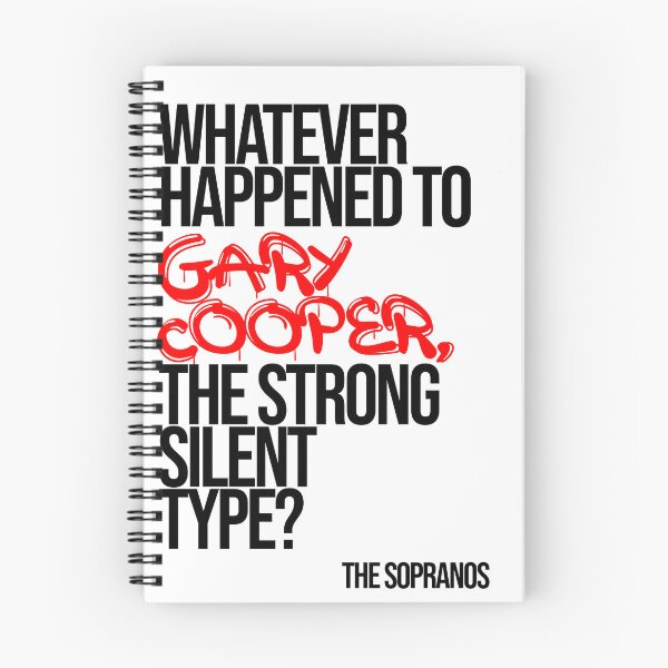 Item preview, The Sopranos Minimalist Quote designed and sold by Enea Kelo.