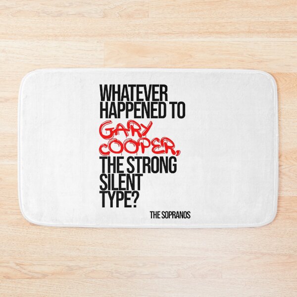 Item preview, The Sopranos Minimalist Quote designed and sold by Enea Kelo.