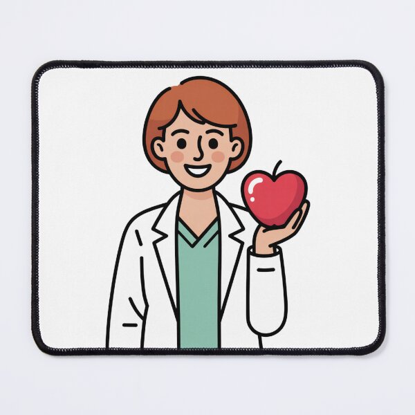 Item preview, Dietitian With Apple designed and sold by McVrax.