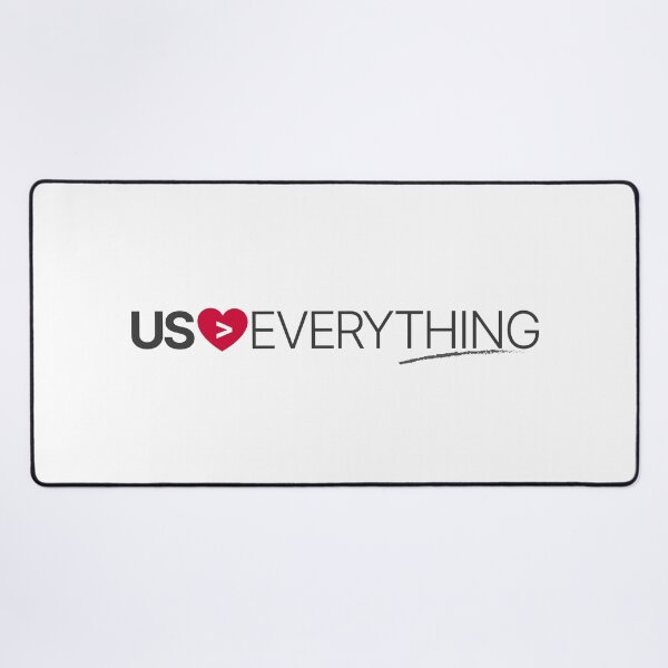 Item preview, Us Over Everything Valentine Shirt | Couples Tee designed and sold by PixelGrafiks.
