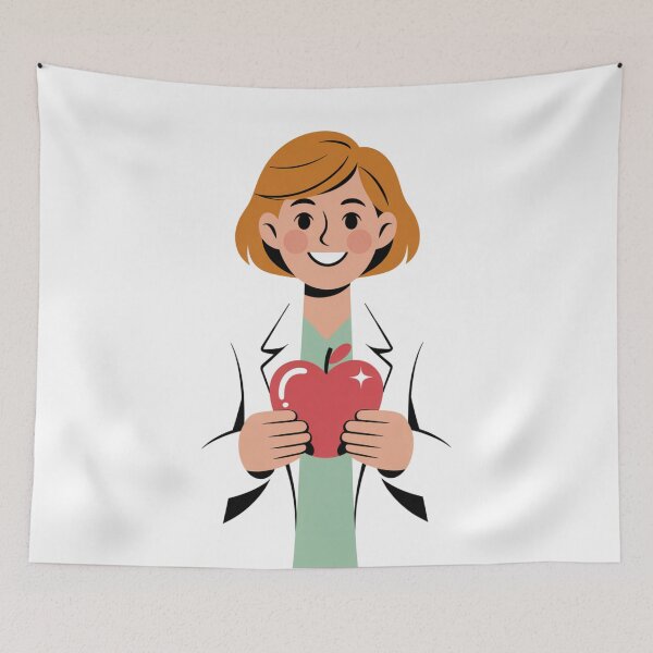 Item preview, Dietitian With Apple designed and sold by McVrax.