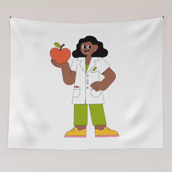 Item preview, Dietitian With Apple designed and sold by McVrax.