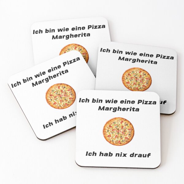 Item preview, I'm like a Margherita pizza – Funny saying & irony designed and sold by Pinfinest.