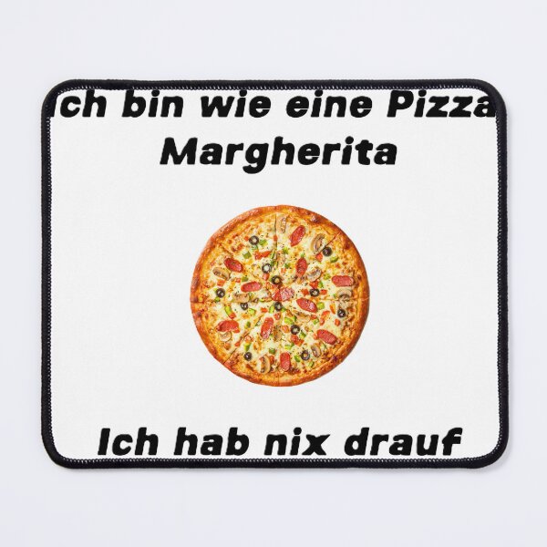 Item preview, I'm like a Margherita pizza – Funny saying & irony designed and sold by Pinfinest.