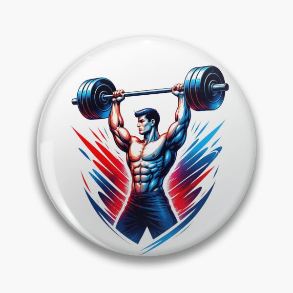 Item preview, Power Overhead – Ultimate Strength Lifter designed and sold by IvannaMoroz.