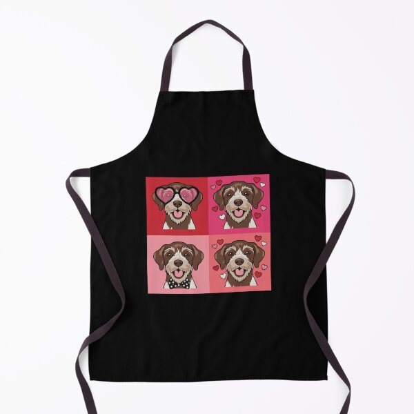 Item preview, Pop Art Valentine Wirehaired Pointing Griffon – Colorful Dog Lover designed and sold by The Real Life Symphony.