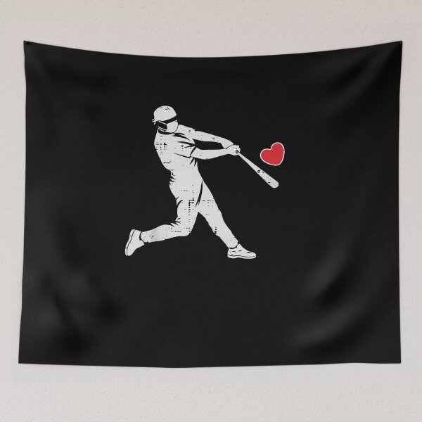 Item preview, Baseball Love Heart Batter Valentine's Day Athlete designed and sold by salmzouriart.