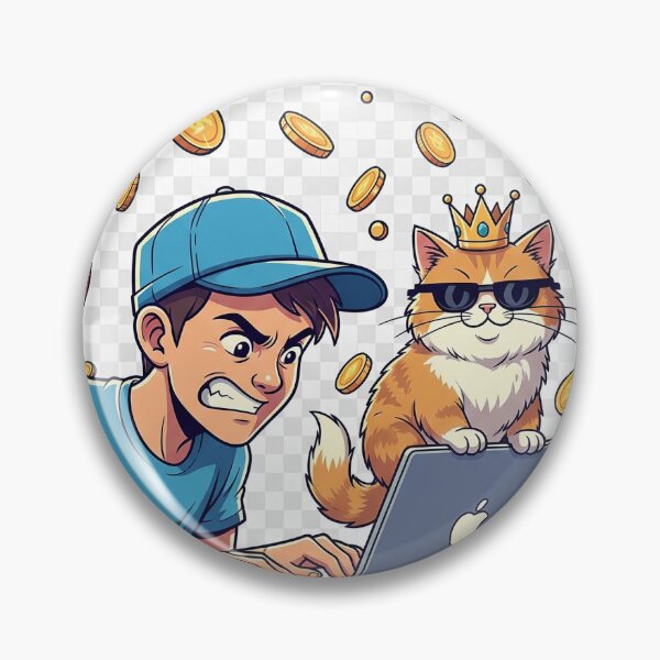 Artikelvorschau, Lustiger Gamer-Katzenbesitzer entworfen und verkauft von TeeLaughs.