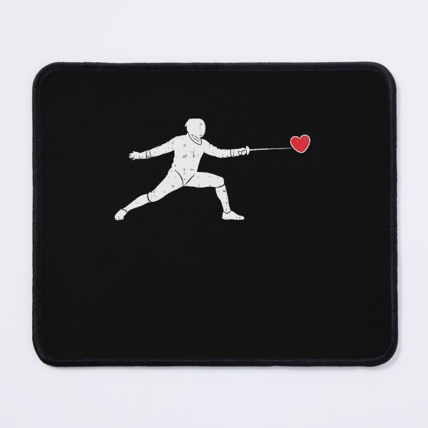 Item preview, Fencing Heart Valentine's Day Sport Lover designed and sold by salmzouriart.