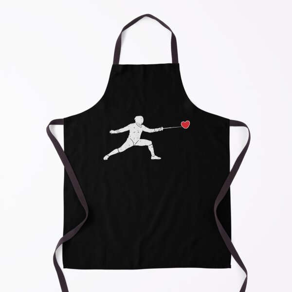 Item preview, Fencing Heart Valentine's Day Sport Lover designed and sold by salmzouriart.