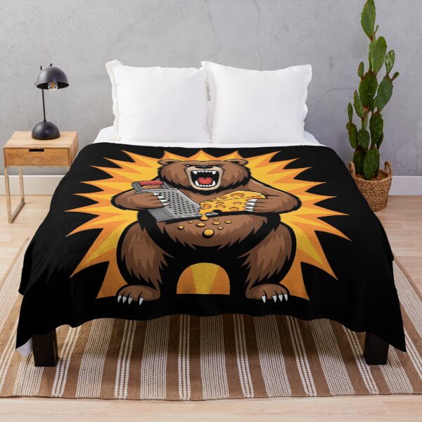 Item preview, Roaring Bear Grating Cheese Funny Chef, Funny Cooking Bear Gift, Cheese Lover Kitchen Graphic designed and sold by NewaveBoutique.