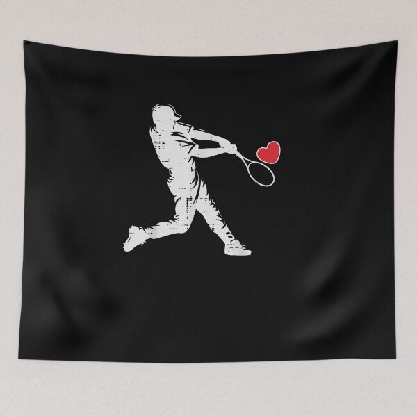 Item preview, Tennis Love Athlete Heart Funny designed and sold by salmzouriart.