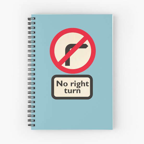 Item preview, No Right Turn designed and sold by Jess Willow.