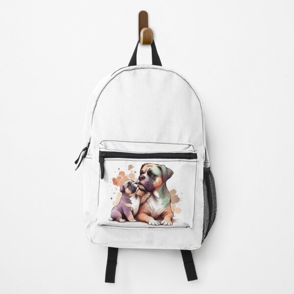 Item preview, Cane Corso Dog Mom and Puppy Watercolor designed and sold by BigBlueArt.