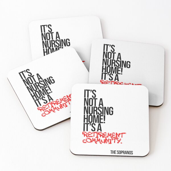 Item preview, The Sopranos Minimalist Quote designed and sold by Enea Kelo.