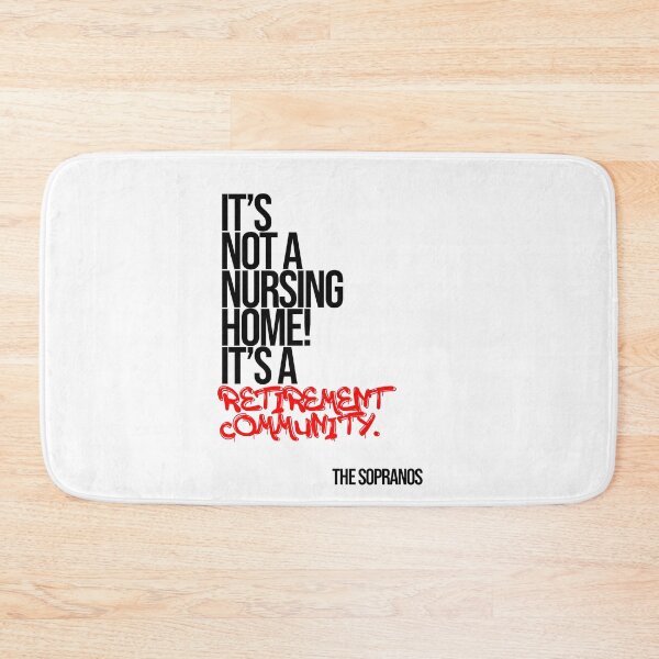 Item preview, The Sopranos Minimalist Quote designed and sold by Enea Kelo.