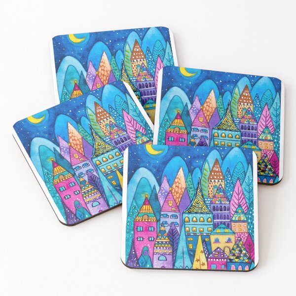 Item preview, storybook village designed and sold by fnk designs.