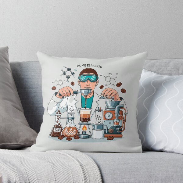 Item preview, Coffee Chemistry Lab Cartoon Illustration Funny Barista Gift designed and sold by SholoStudio.