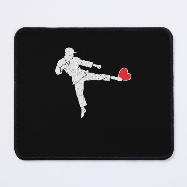 Item preview, Karate Kicking Heart Funny Valentine's Day designed and sold by salmzouriart.