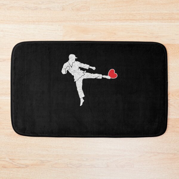 Item preview, Karate Kicking Heart Funny Valentine's Day designed and sold by salmzouriart.