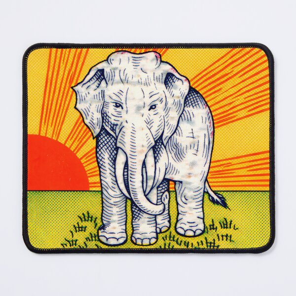 Item preview, Vintage Thai Matchbox Label Design – “Elephant Brand”  designed and sold by Glitterblix.