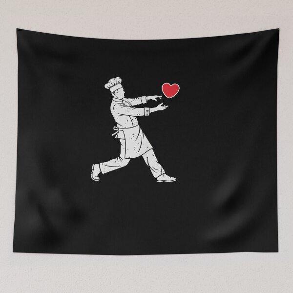 Item preview, Chef With Heart Cooking Foodie Humor designed and sold by salmzouriart.