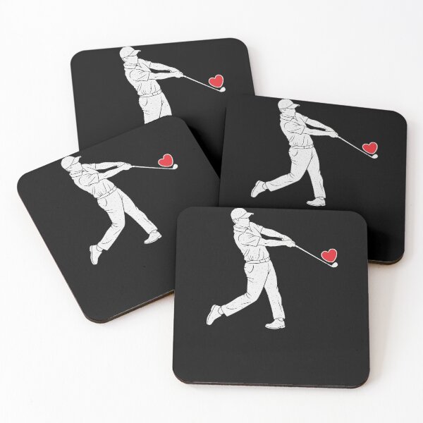 Item preview, valentine's day Golf Golfing Heart Golfer Humor designed and sold by salmzouriart.